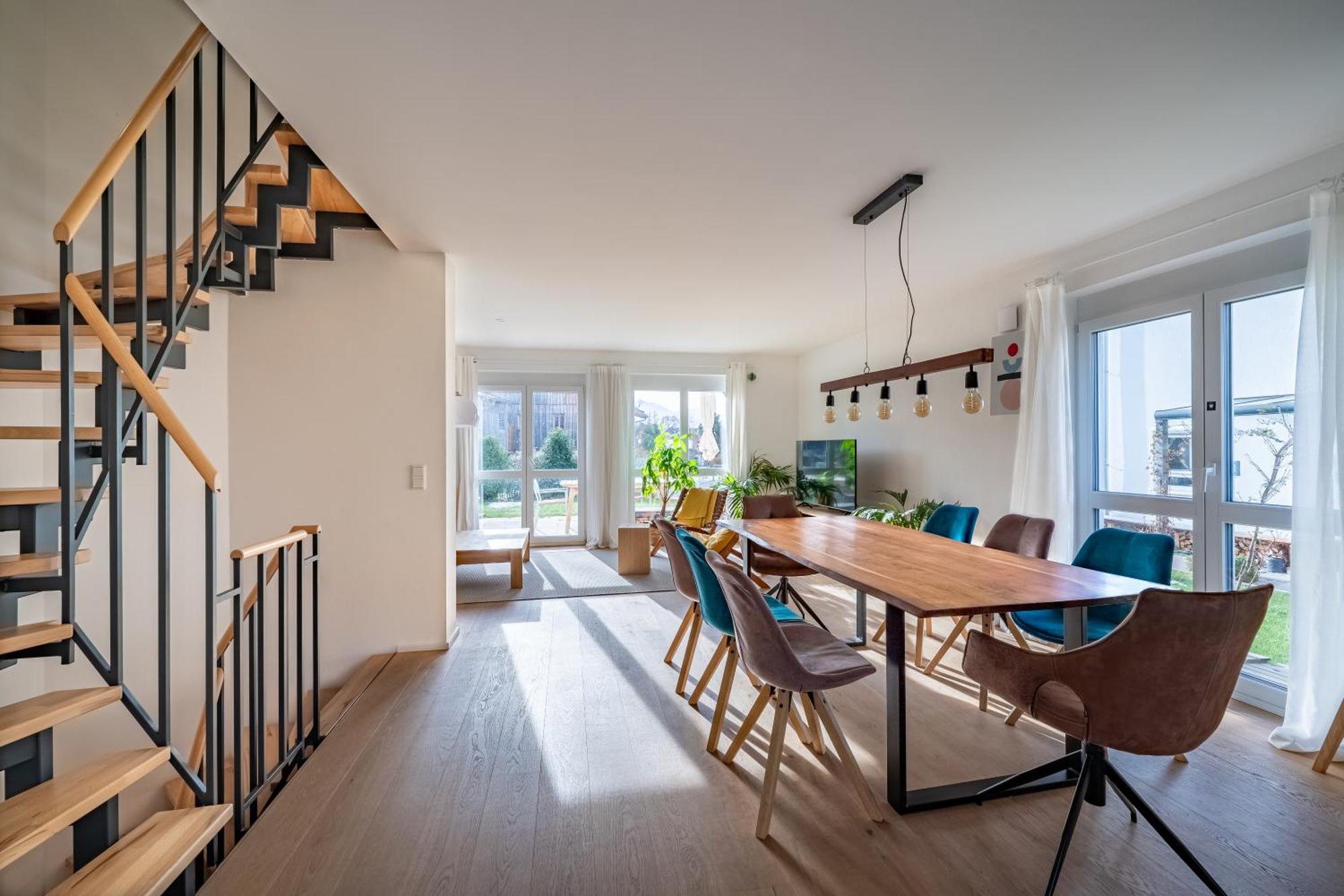 Liboria: Stylisches Haus; Sauna ; 4Min Zum See ซีเฮาเซน อัม สตาฟเฟลซี ภายนอก รูปภาพ